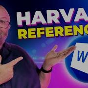 How To Harvard Reference In Microsoft Word