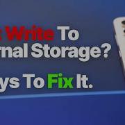 Can T Write To SD Card Or External Storage On Android Try This