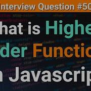 What Is Higher Order Function In JavaScript JavaScript Tutorials In Hindi Interview Question 50