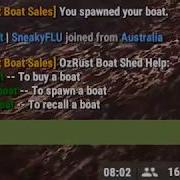 OzRust Tutorial BoatLicence Plugin