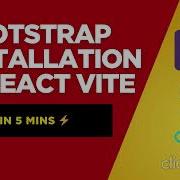 React Vite Bootstrap Setup In Under 5 Minutes