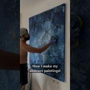 A Simple Technique Using A Sponge To Make This Abstractpainting Abstractart Abstract