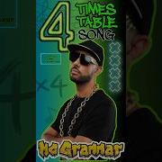 The 4 Times Table Song Maths Song Shorts MC Grammar