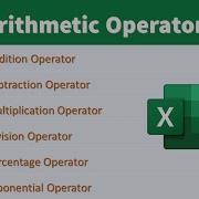 How To Use Arithmetic Operators In Excel Understanding Operators