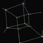 Tesseract 4D Hypercube Rendering With Python Ubigraph Gentoo