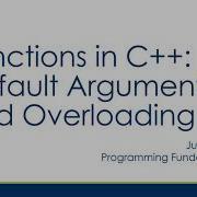 Advanced Functions Default Parameters And Function Overloading In C Tutorial