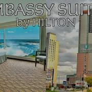 EMBASSY SUITES BY HILTON Niagara Falls Fallsview Falls View Suite Hotel Tour