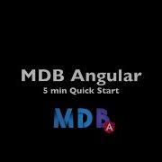 Material Design For Bootstrap Angular 5 Min Quick Start