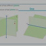N 1 1 2 Points Lines Planes Intersections