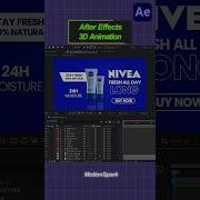 How To Create 3d Product Advertisement After Effects Tutorial Aftereffects Shorts Animation