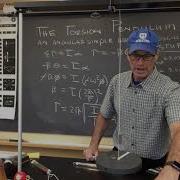 Period Of A Torsion Pendulum