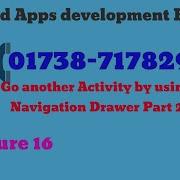 Navigation Drawer Part 2
