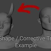 Shape Transfer Tool Example Example Mayarigging Maya Python Tools