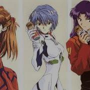 Neon Genesis Evangelion Fly Me To The Moon Asuka Rei Misato