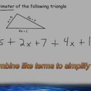 Perimeter Of A Triangle When The Sides Are Expressions