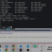 Using Pandas To Read Database SQLite JSON Excel HTML CSV Data Data Mining Demonstrations