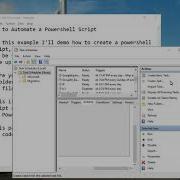 Automating Powershell Scripts With Task Scheduler