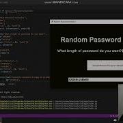 Random Password Generator With GUI Using Python