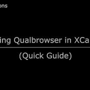 QualBrowser Quick Guide