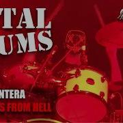 PANTERA Cowboys From Hell Drum Cover With Drum Sheet