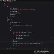 Implement A Stack Using A Single Queue In C