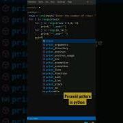 Try To Draw Triangle Pyramid Pattern In Python Shorts Coding Python