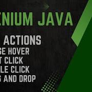 Session 35 Selenium With Java Mouse Actions Action Vs Actions
