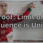Proof The Limit Of A Sequence Is Unique Real Analysis
