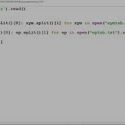 SINGLE PASS ASSEMBLER FOR SIC