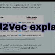 Understanding Word2Vec Word Embedding Generation In NLP