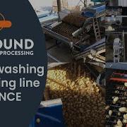 Potato Washing And Grading Line ROU France Allround Vegetable Processing