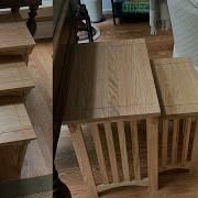 Craftsman Arts And Crafts White Oak Nesting Tables Complete Build