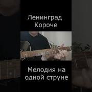 Ленинград Короче На одной струне гитара Leningrad ленинград алисавокс Shorts спб