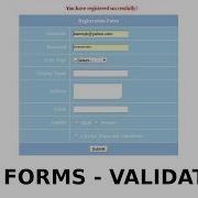 PHP FORM VALIDATION