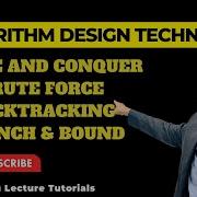 Algorithm Design Techniques Different Approaches To Solve A Problem Chiraglectures