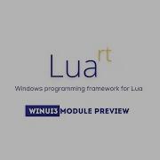 WinUI3 For Lua Preview