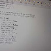 Mod 2 Circuit Python Blinking LED