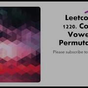 Leetcode 1220 Count Vowels Permutation