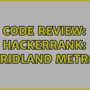 Code Review Hackerrank Gridland Metro 2 Solutions