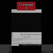 C Language Pattern A Ytshorts C Cprogramming Ctutorialforbeginners Trend Shorts Shortsfeed
