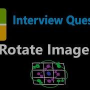 Rotate Image Matrix Leetcode 48