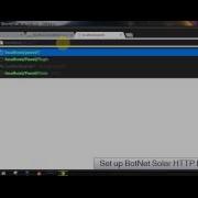 Set Up Solar HTTP BoTNet BY Mr GHostDz
