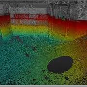High Resolution BlueView Sonar Scan Of Sluice Gate Zoomed In Data