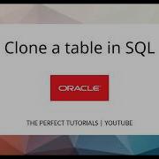 Create Duplicate Oracle Table Using SQL Copy A Table Express Edition Tutorial Learn SQL