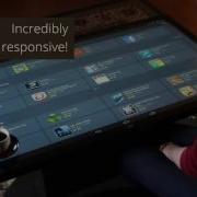 Multitouch Coffee Table With Android