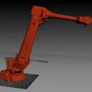 Simulation Of ABB S Robot IRB 4600 40 2 55 No Load