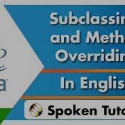 Subclassing And Method Overriding English