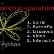 Parametric Equations With Python SymPy And Matplotlib Slider