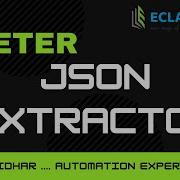 Jmeter JSON Extractor ECLAT Training