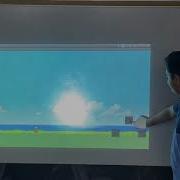 Game Using Dynamic Projection Mapping Test 2